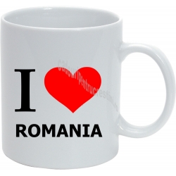 Cana Suvenir I love Romania 
